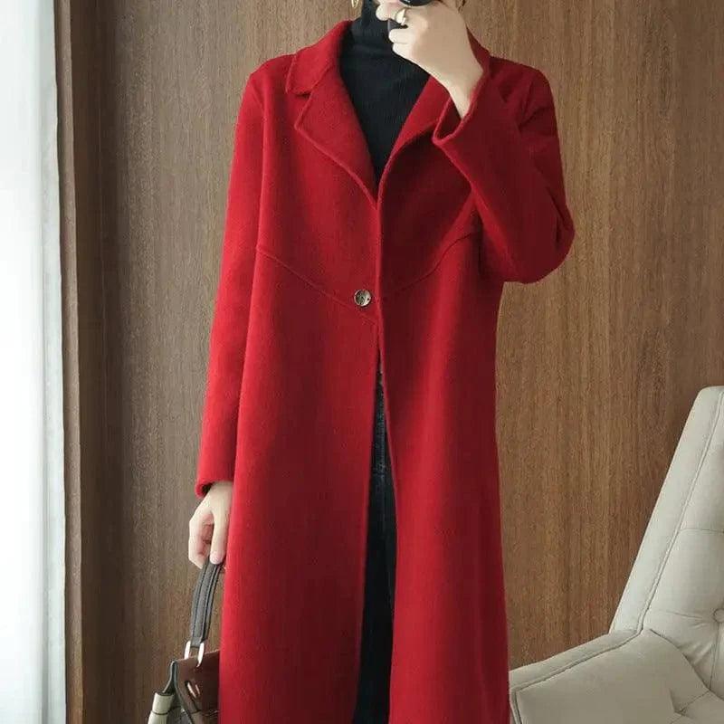 Cheky - High-end Double-sided Woolen Wool Coat