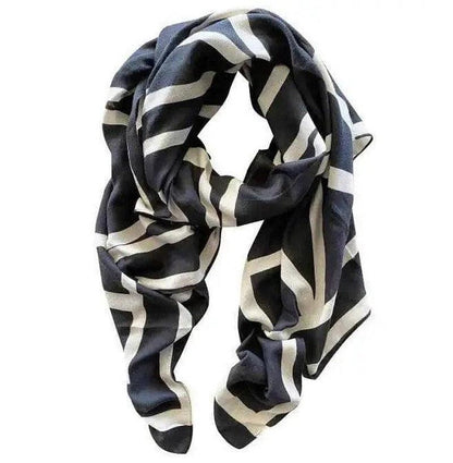 Cheky - Western Style Fashion Shawl All-match Silk Warm Scarf